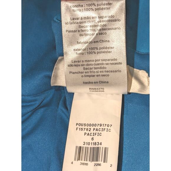 NWT Versa Convertible Blue Maxi 6 Dress Bridesmaid Wedding Prom Formal Feminine - Picture 16 of 16